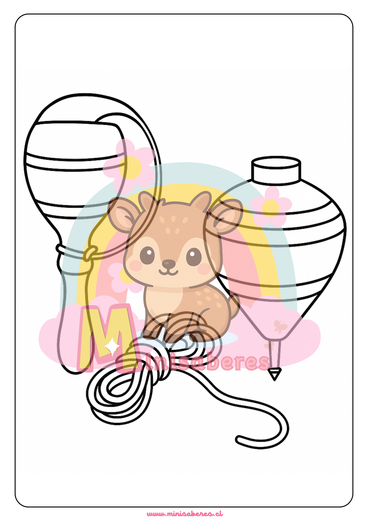 Libro para colorear - Fiestas Patrias Chile