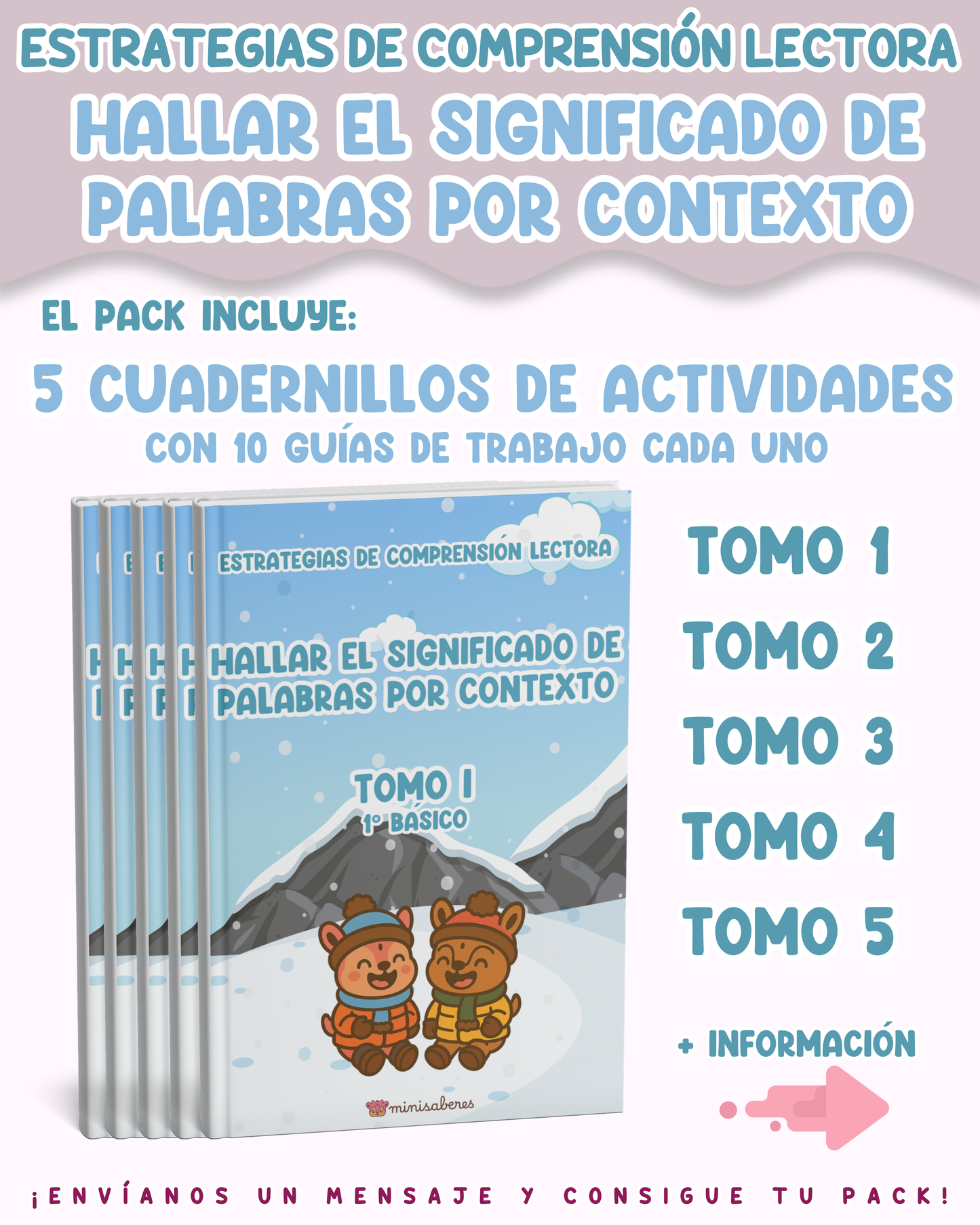 PACK Estrategias de comprensión lectora – Hallar el significado de palabras por contexto