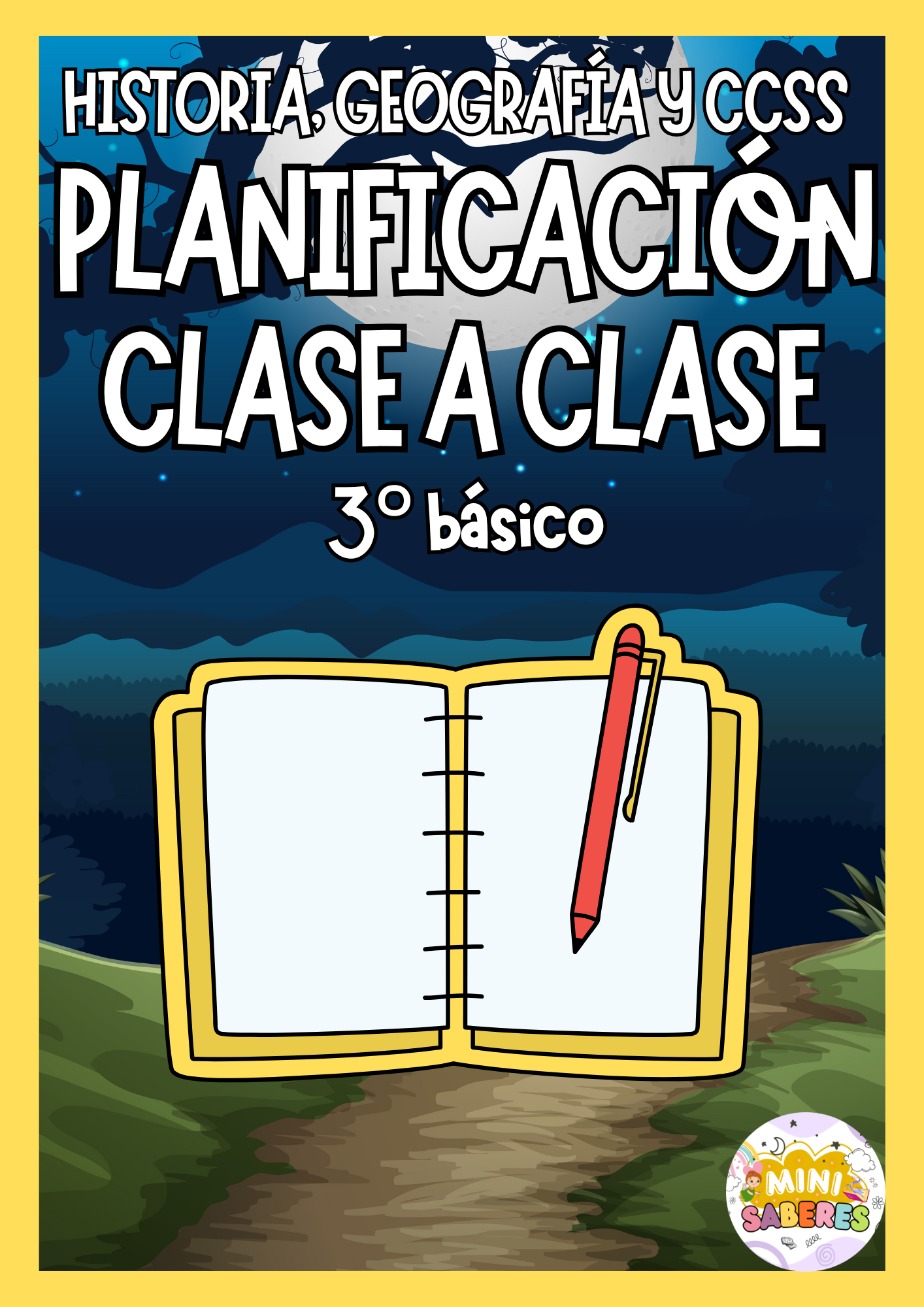 Planificación CLASE A CLASE - 3° básico (HIST)