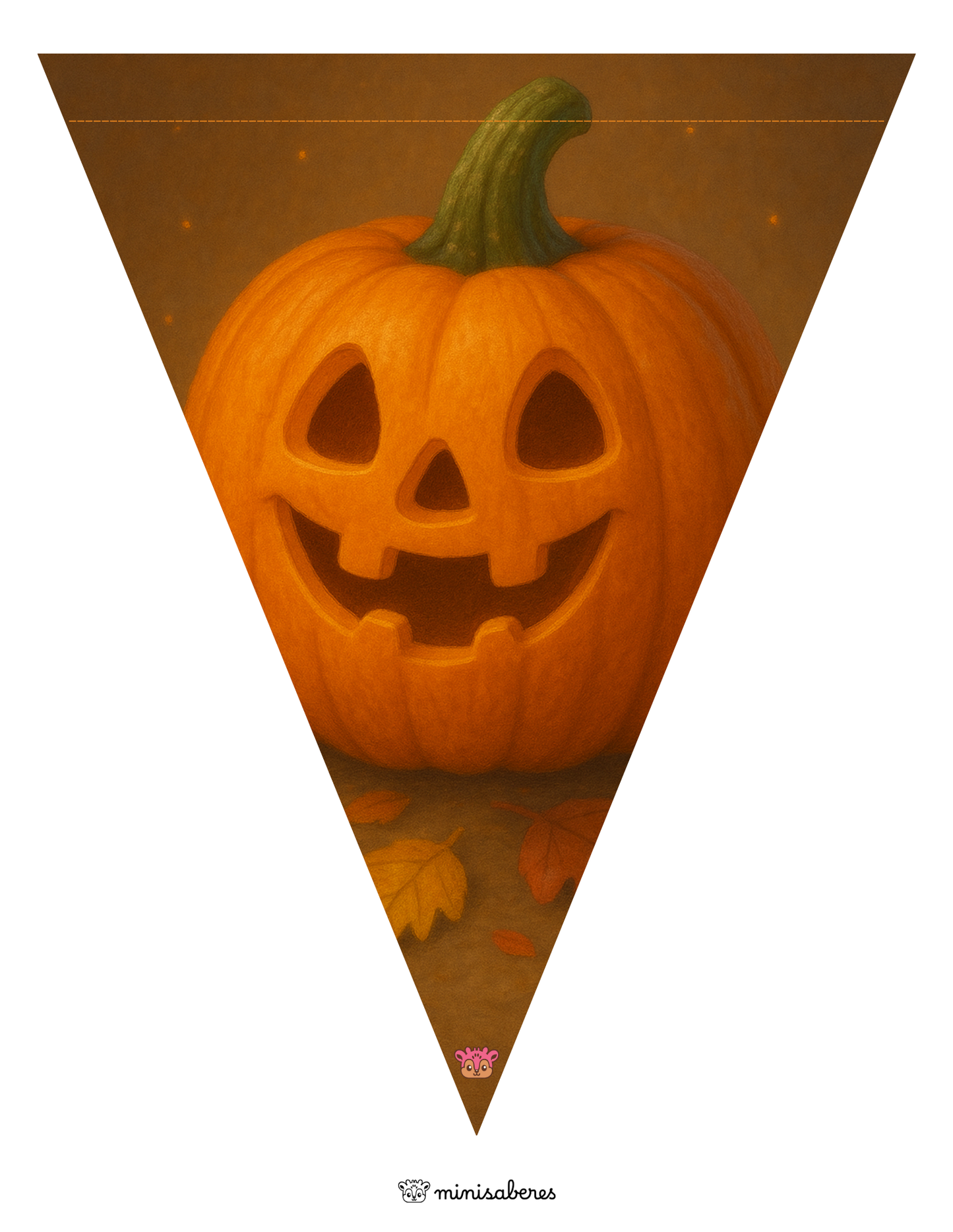 Banderines de Halloween para imprimir GRATIS – Especial Halloween Minisaberes