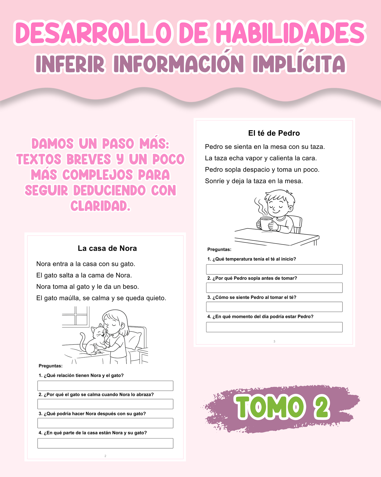 PACK Desarrollo de habilidades – Inferir Información Implícita