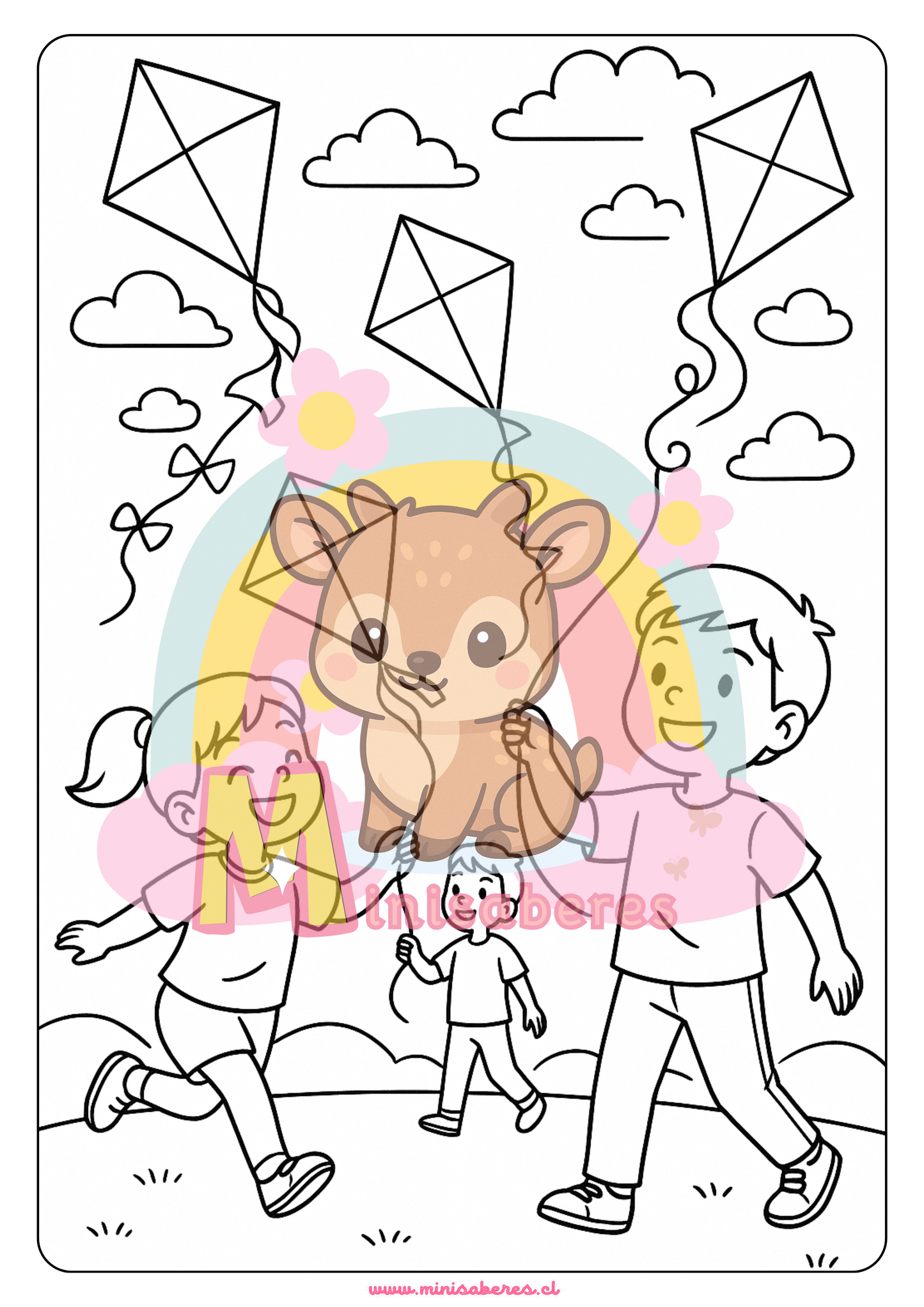 Libro para colorear - Fiestas Patrias Chile