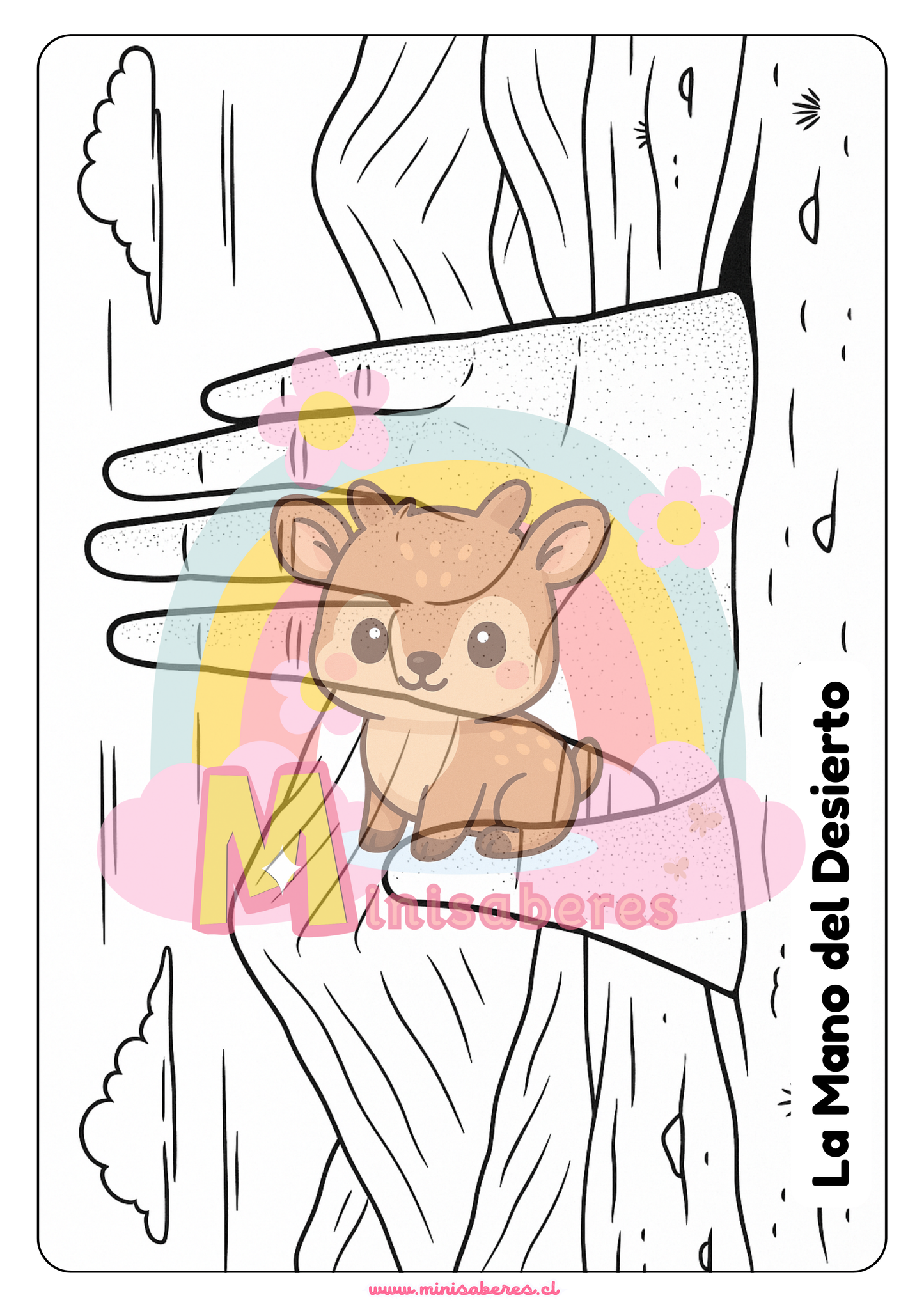 Libro para colorear - Lugares de Chile
