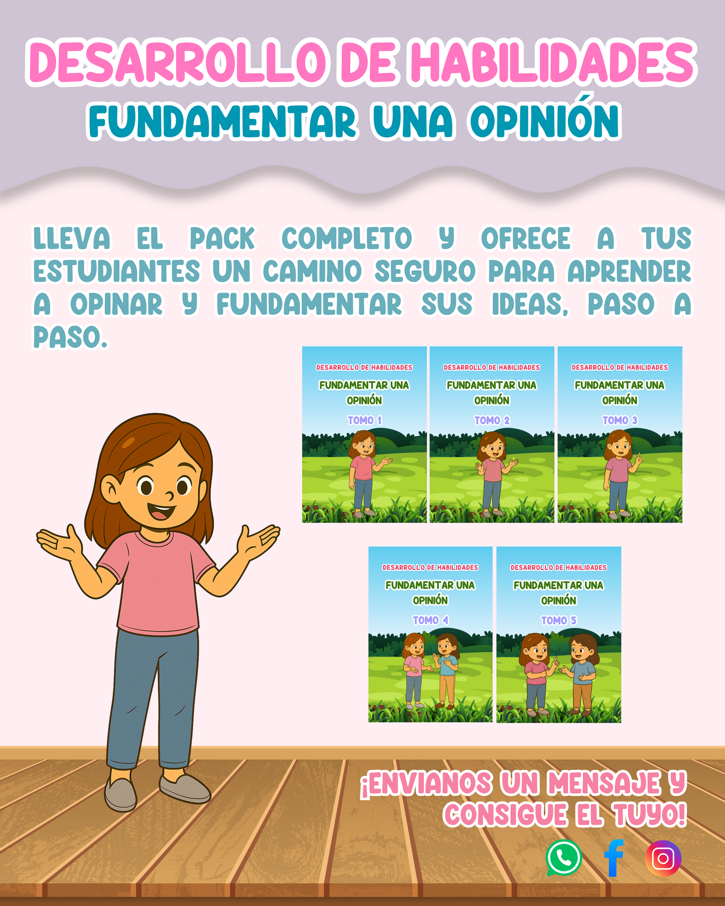 PACK Desarrollo de habilidades – Fundamentar una opinión
