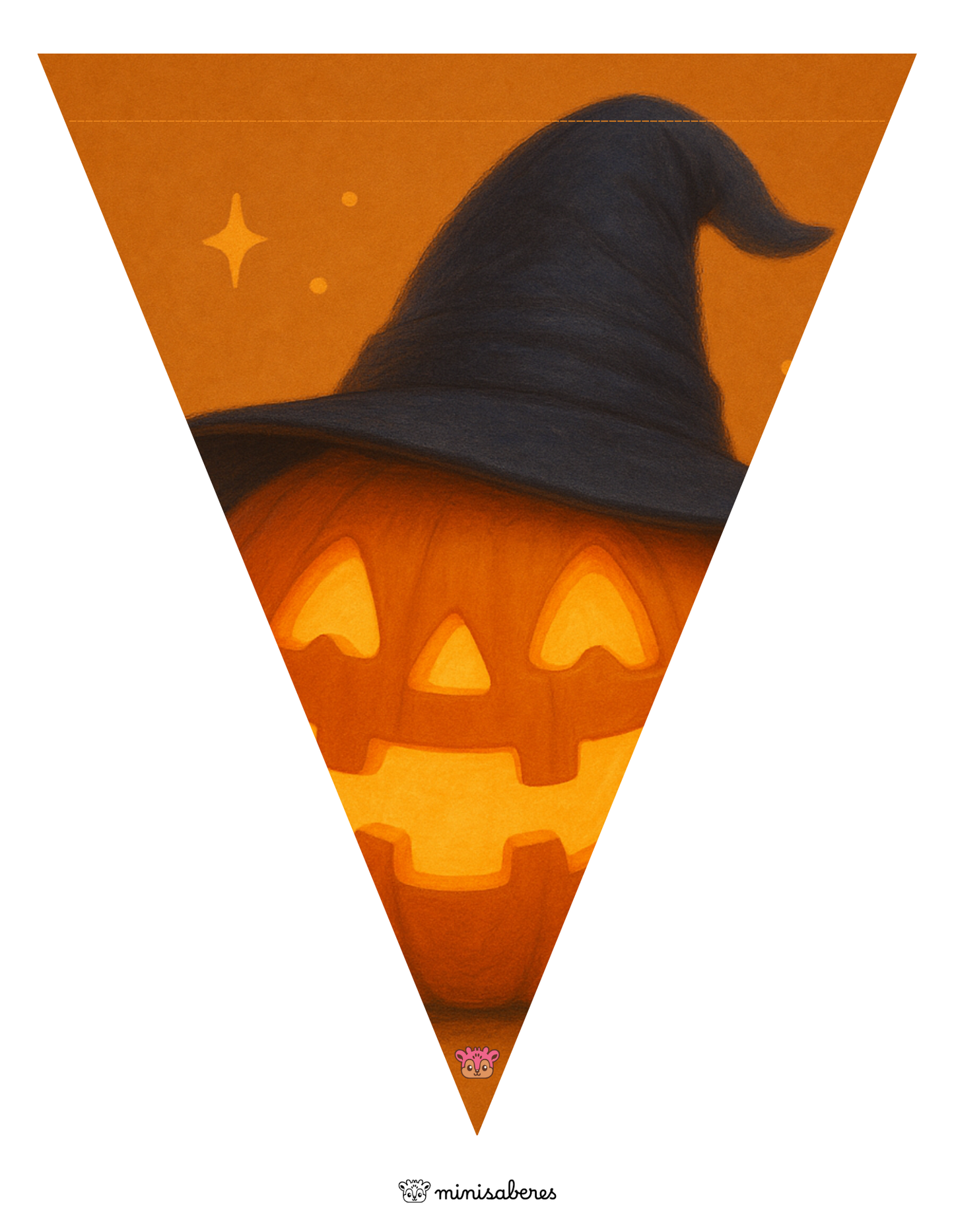 Banderines de Halloween para imprimir GRATIS – Especial Halloween Minisaberes