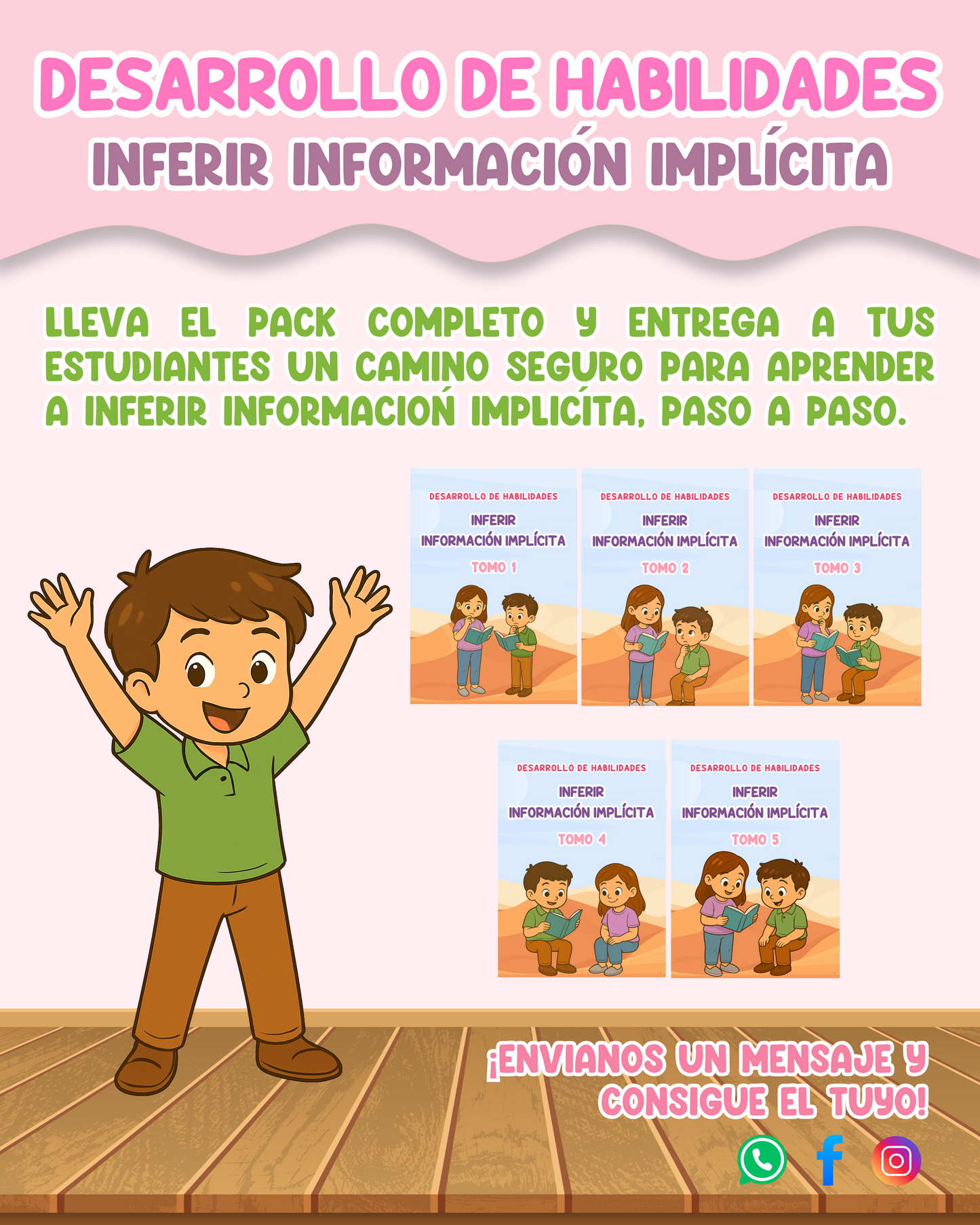PACK Desarrollo de habilidades – Inferir Información Implícita