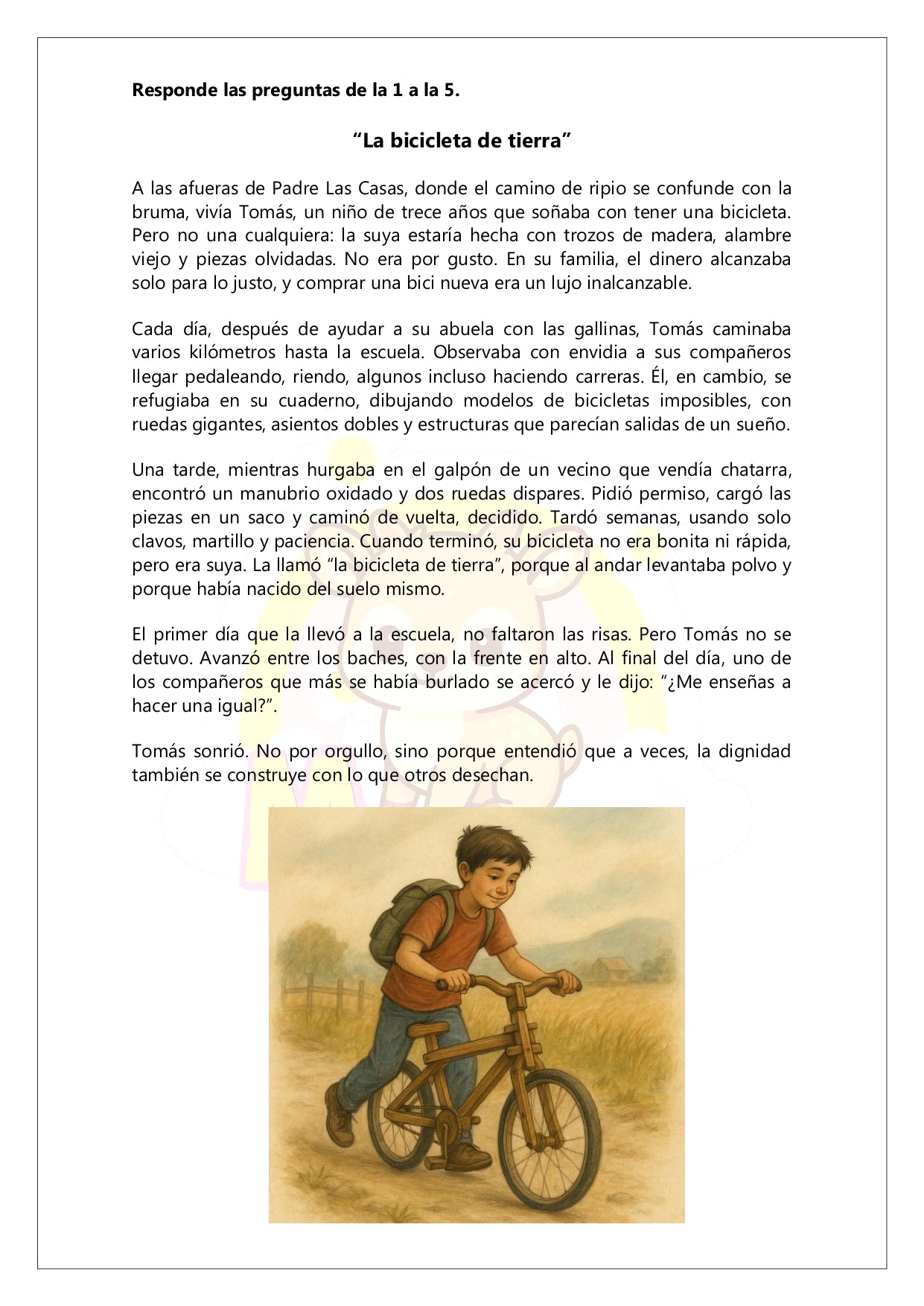 Ensayo SIMCE Lenguaje 8° Básico – N°5