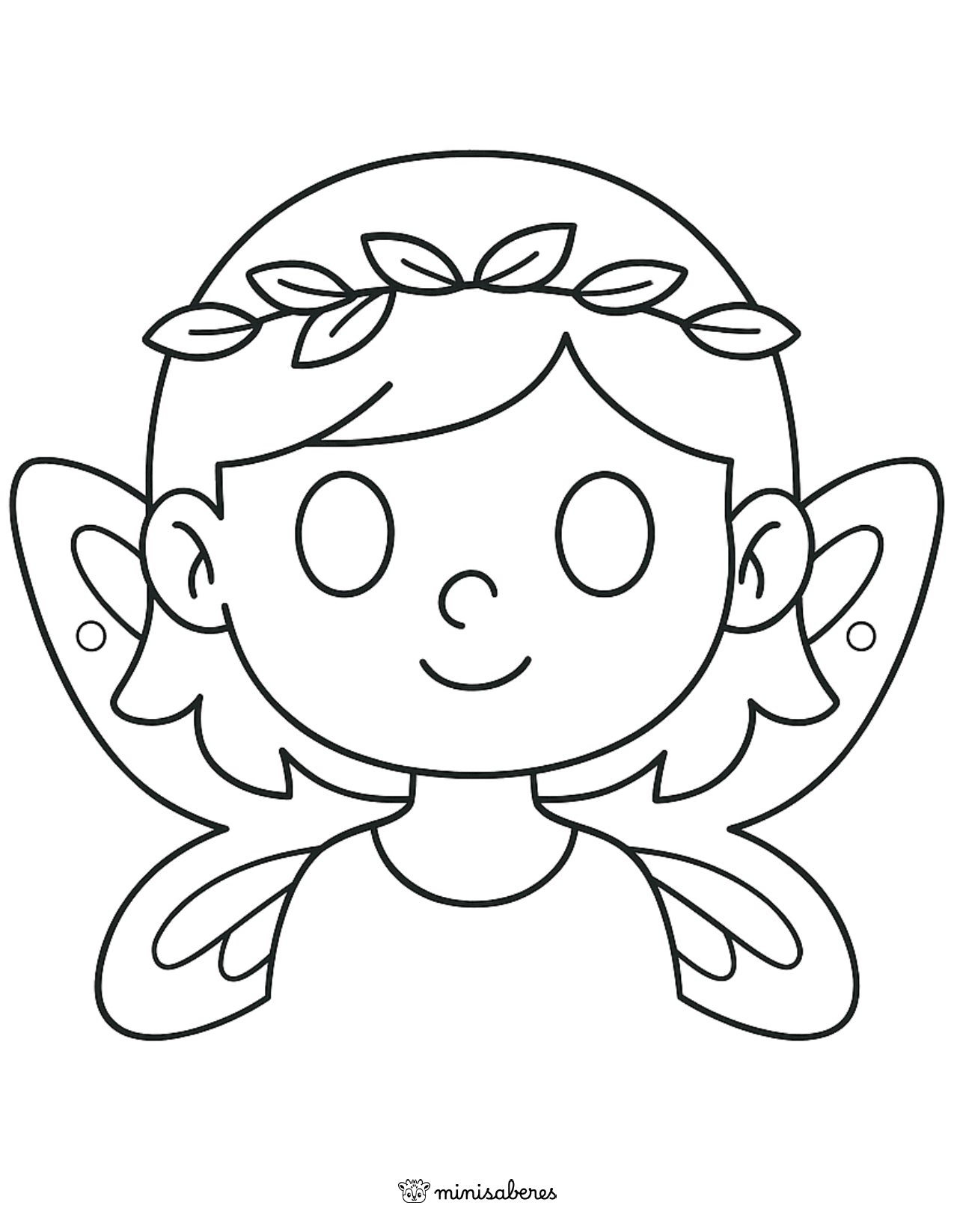 Máscaras de Halloween para colorear e imprimir GRATIS – Especial Halloween Minisaberes