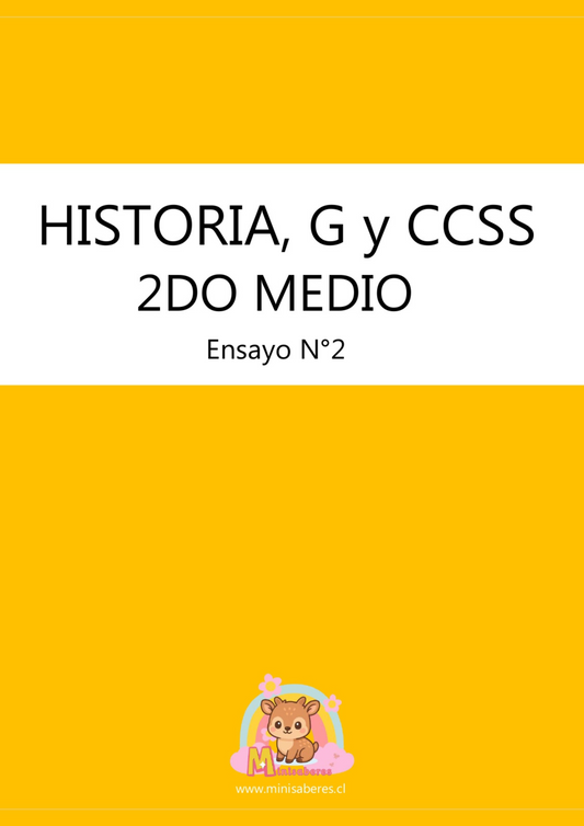 Ensayo SIMCE Historia 2° Medio – N°2