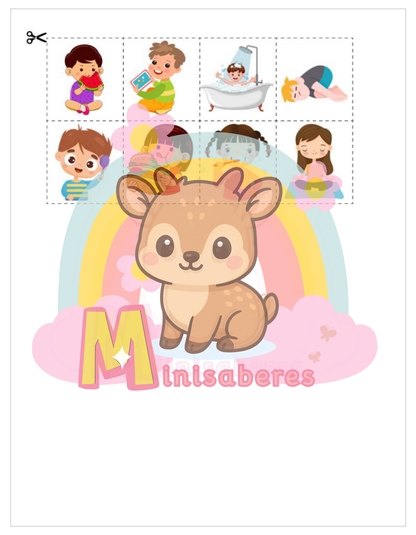 Guía N4 "Mi cuerpo y mis emociones" – Orientación 1° básico