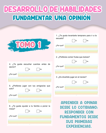PACK Desarrollo de habilidades – Fundamentar una opinión