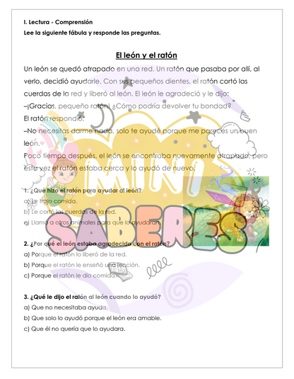 Evaluación Diagnóstica - Lenguaje y Comunicación (LyC) 3° básico