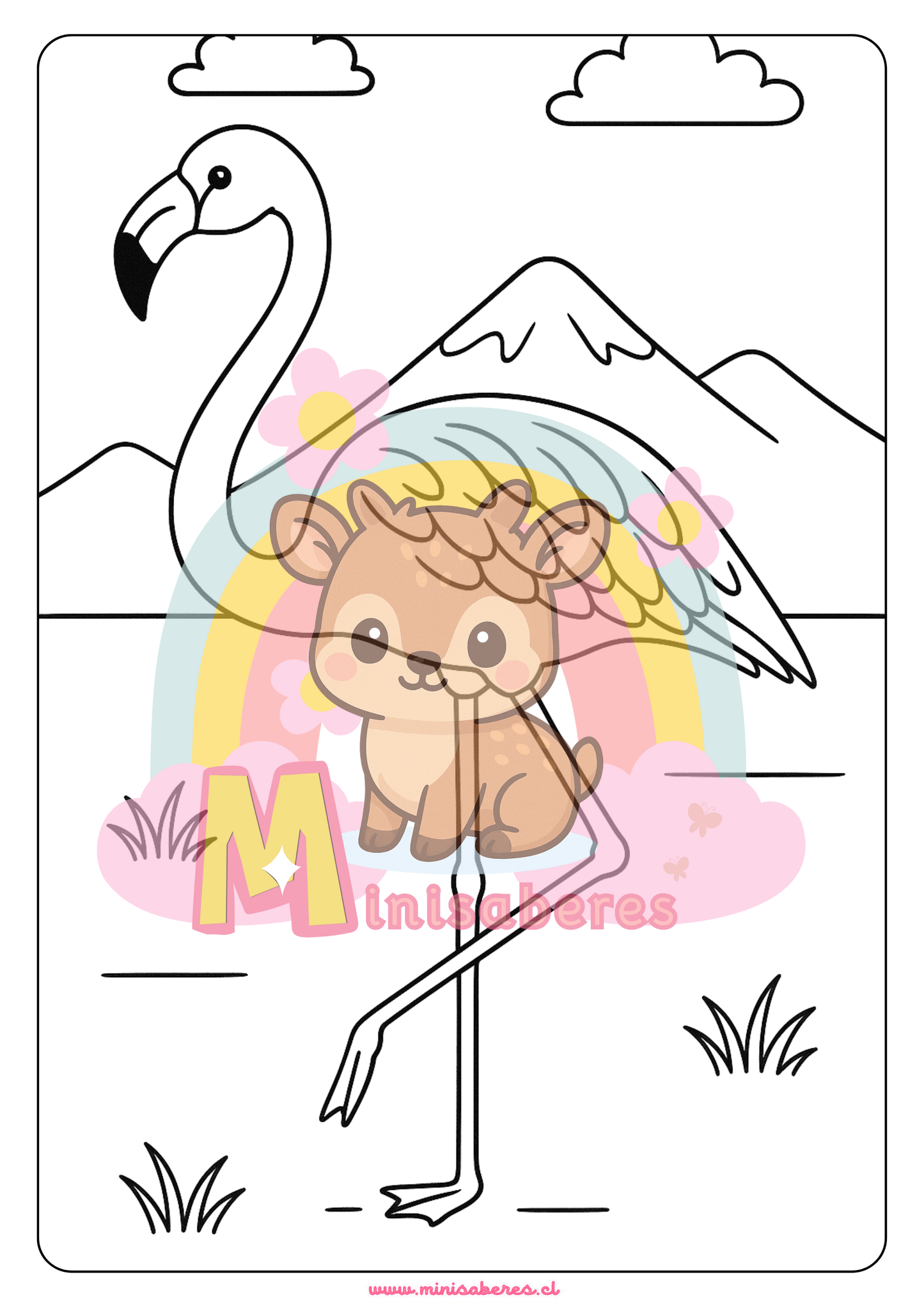 Libro para colorear - Animales Nativos (Zona Norte)