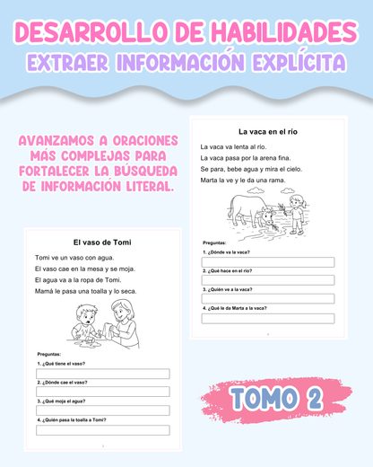 PACK Desarrollo de habilidades – Extraer Información Explícita