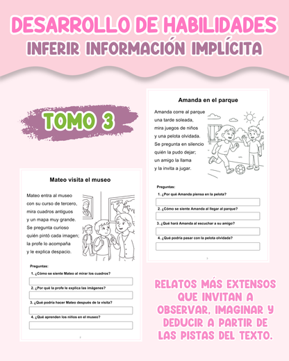 PACK Desarrollo de habilidades – Inferir Información Implícita