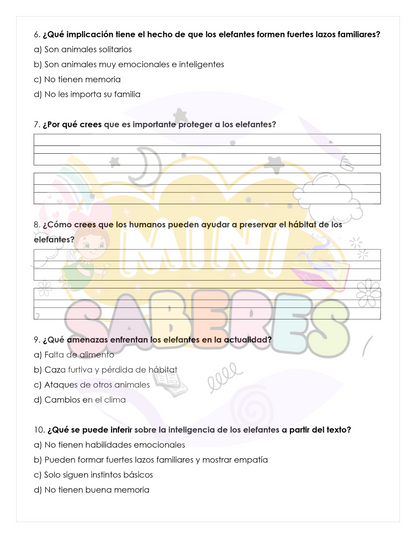 Ensayo SIMCE N1 - Lenguaje y Comunicación 4° básico