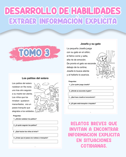 PACK Desarrollo de habilidades – Extraer Información Explícita