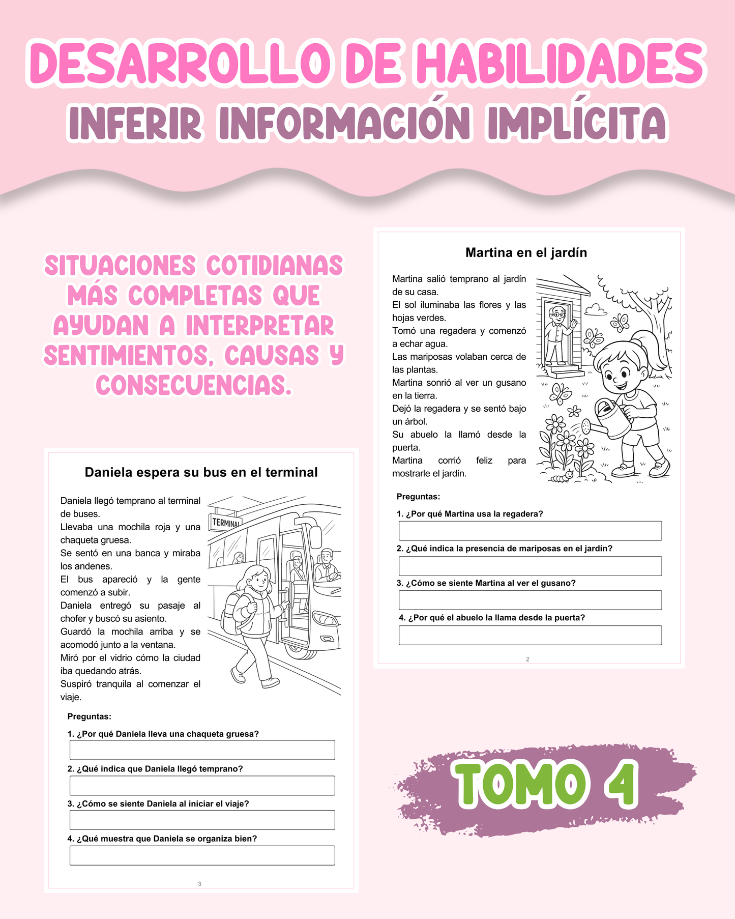 PACK Desarrollo de habilidades – Inferir Información Implícita