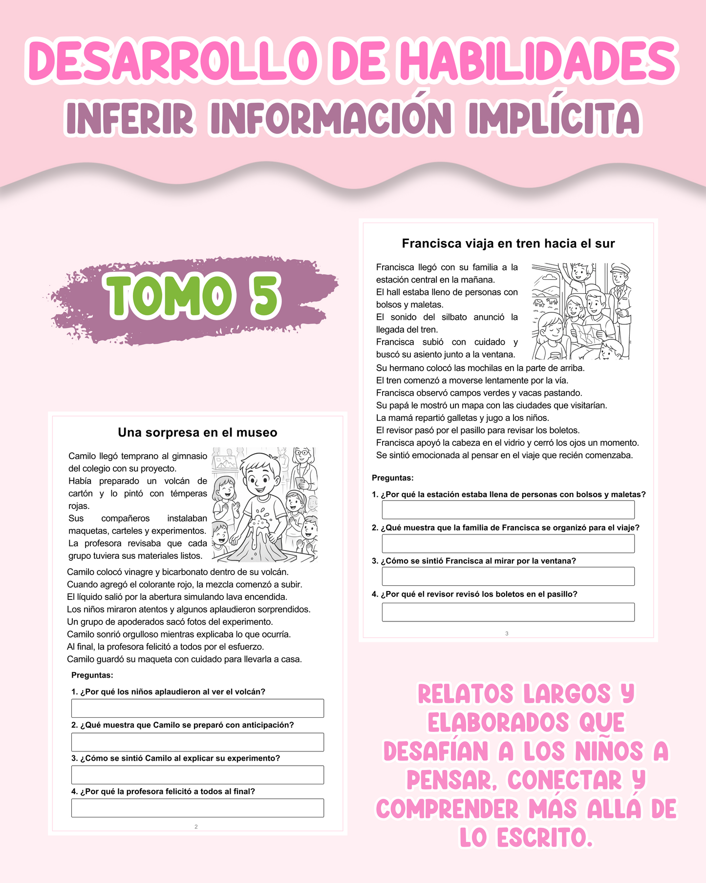 PACK Desarrollo de habilidades – Inferir Información Implícita