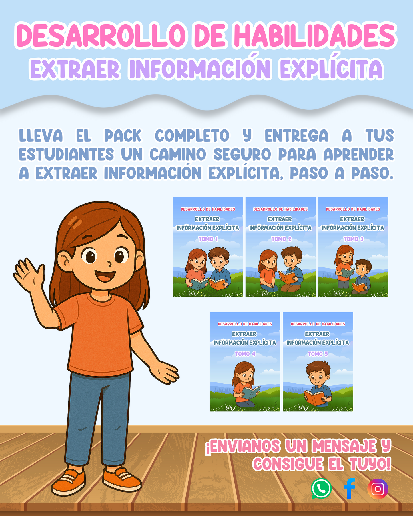 PACK Desarrollo de habilidades – Extraer Información Explícita