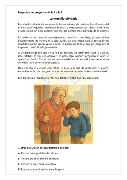 Ensayo SIMCE Lenguaje 6° Básico – N°4