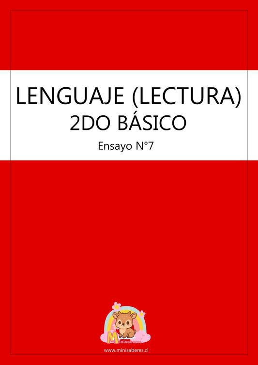 Ensayo SIMCE N°7 Lenguaje - 2° Básico