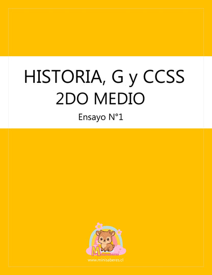 Ensayo SIMCE Historia 2° Medio – N°1