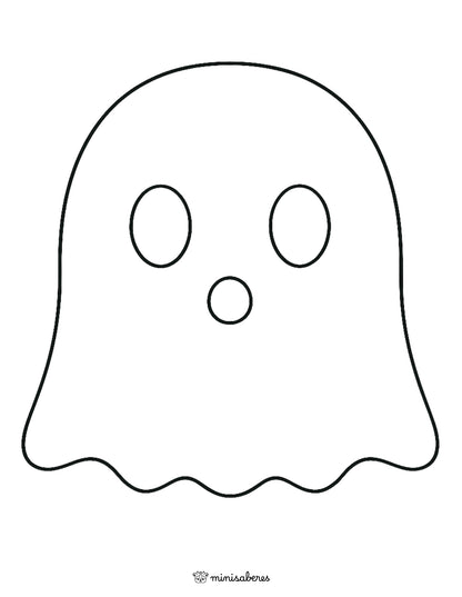 Máscaras de Halloween para colorear e imprimir GRATIS – Especial Halloween Minisaberes