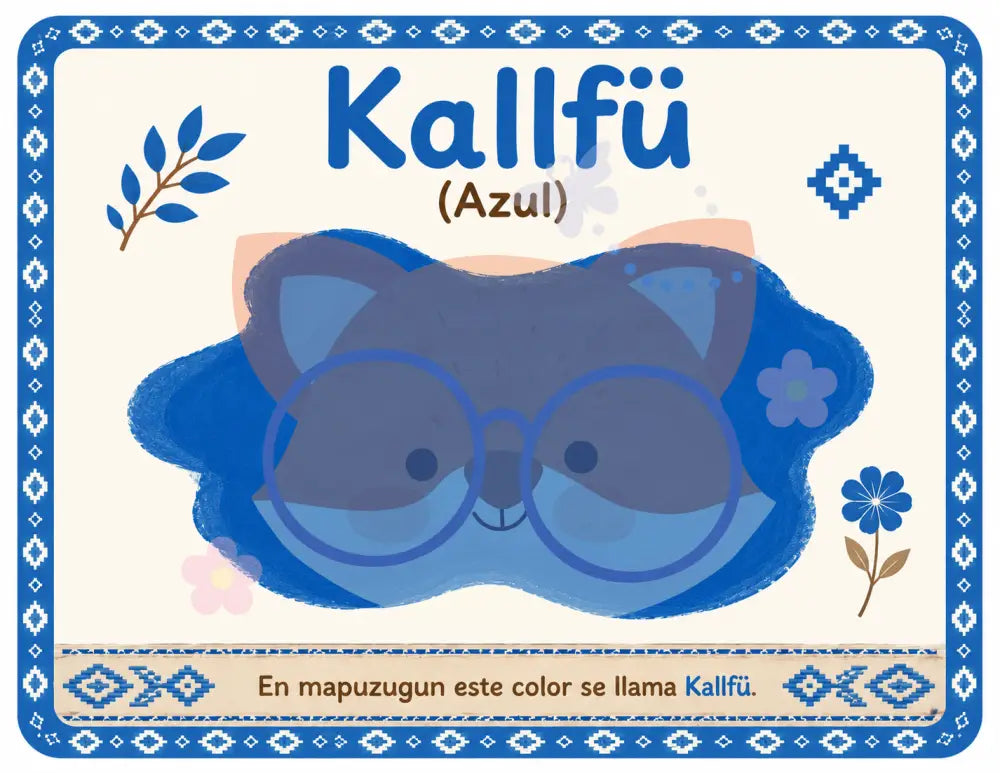 Los colores en Mapuzugun | Láminas para descargar en PDF imprimible ...